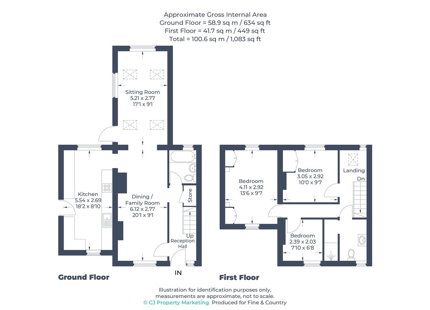 18, Water Lane, Sherington floorplan