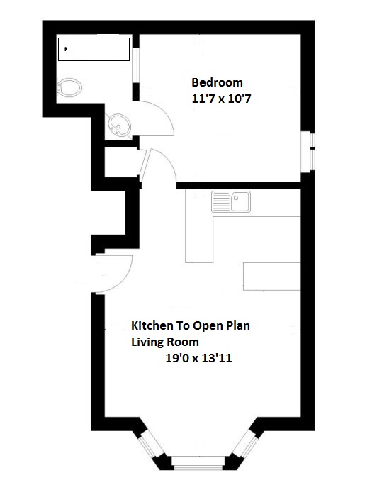 Flat 3, 36 Craven Road, Newbury floorplan