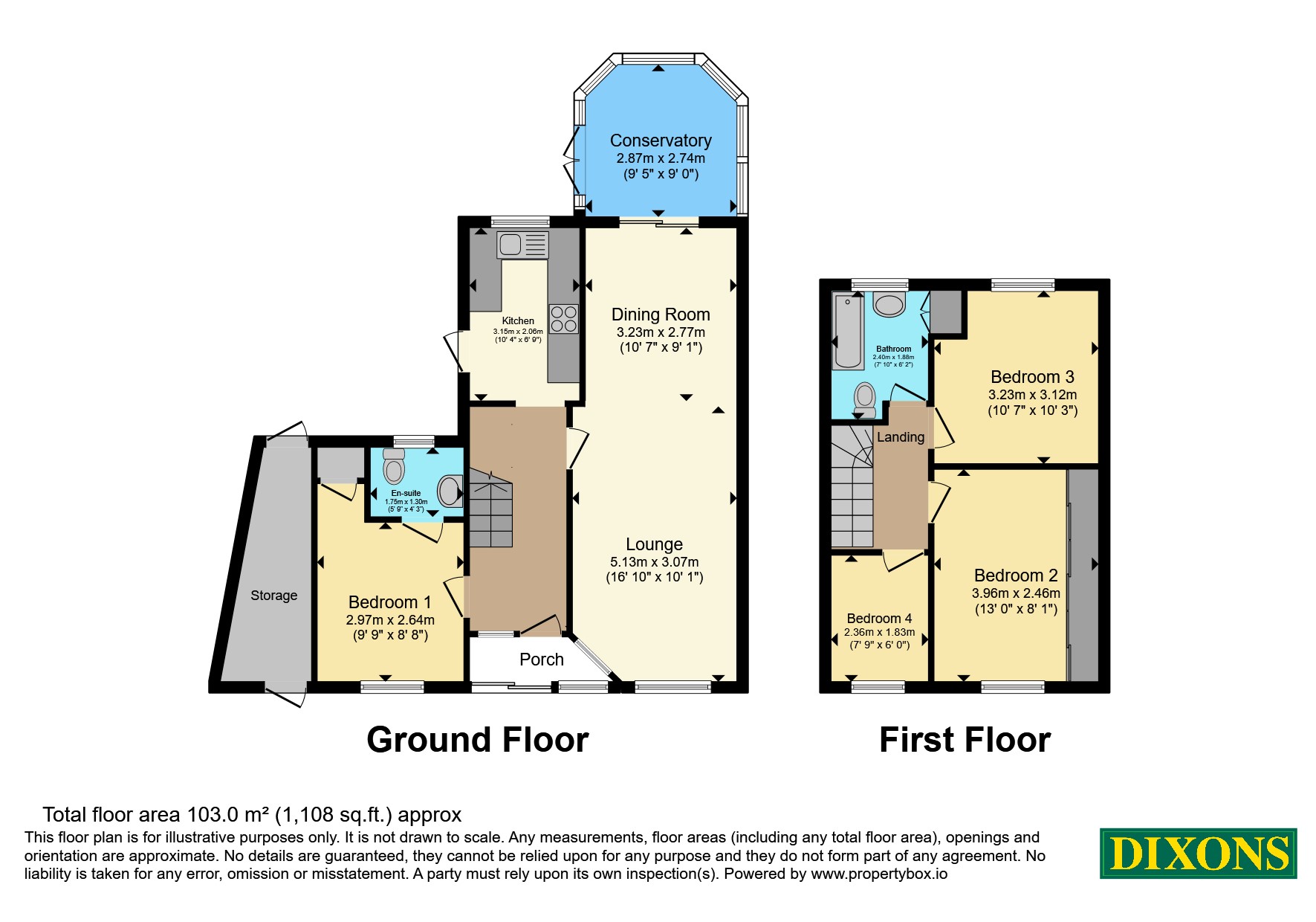 111, Listowel Road, West Midlands floorplan