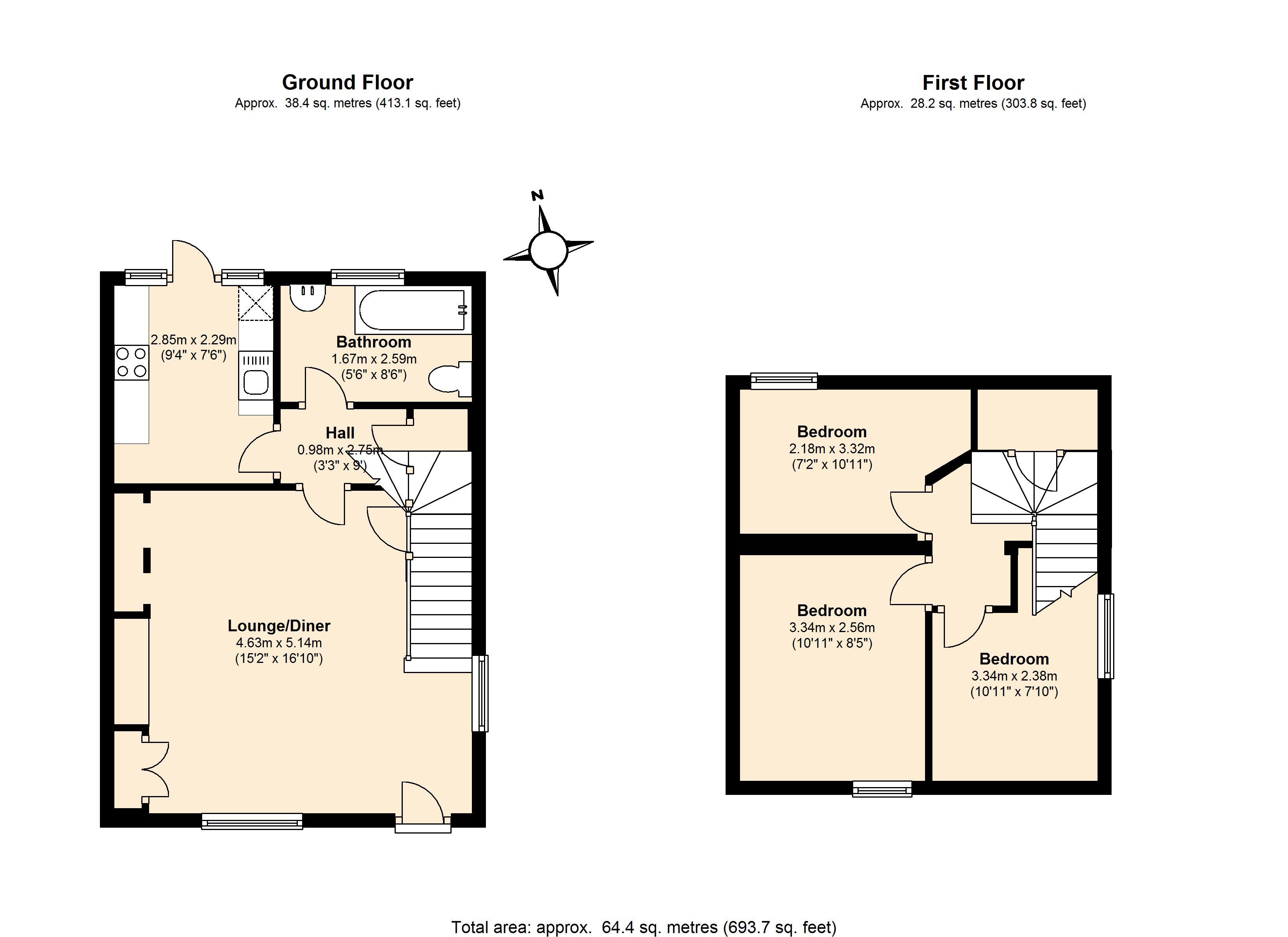 16 Prince Consort Cottages, Alexandra Road, Windsor floorplan