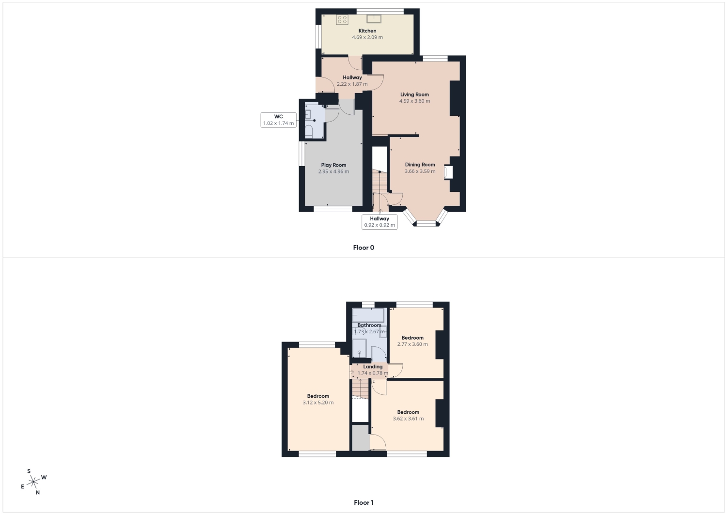 34, Bradford Road, Wakefield floorplan