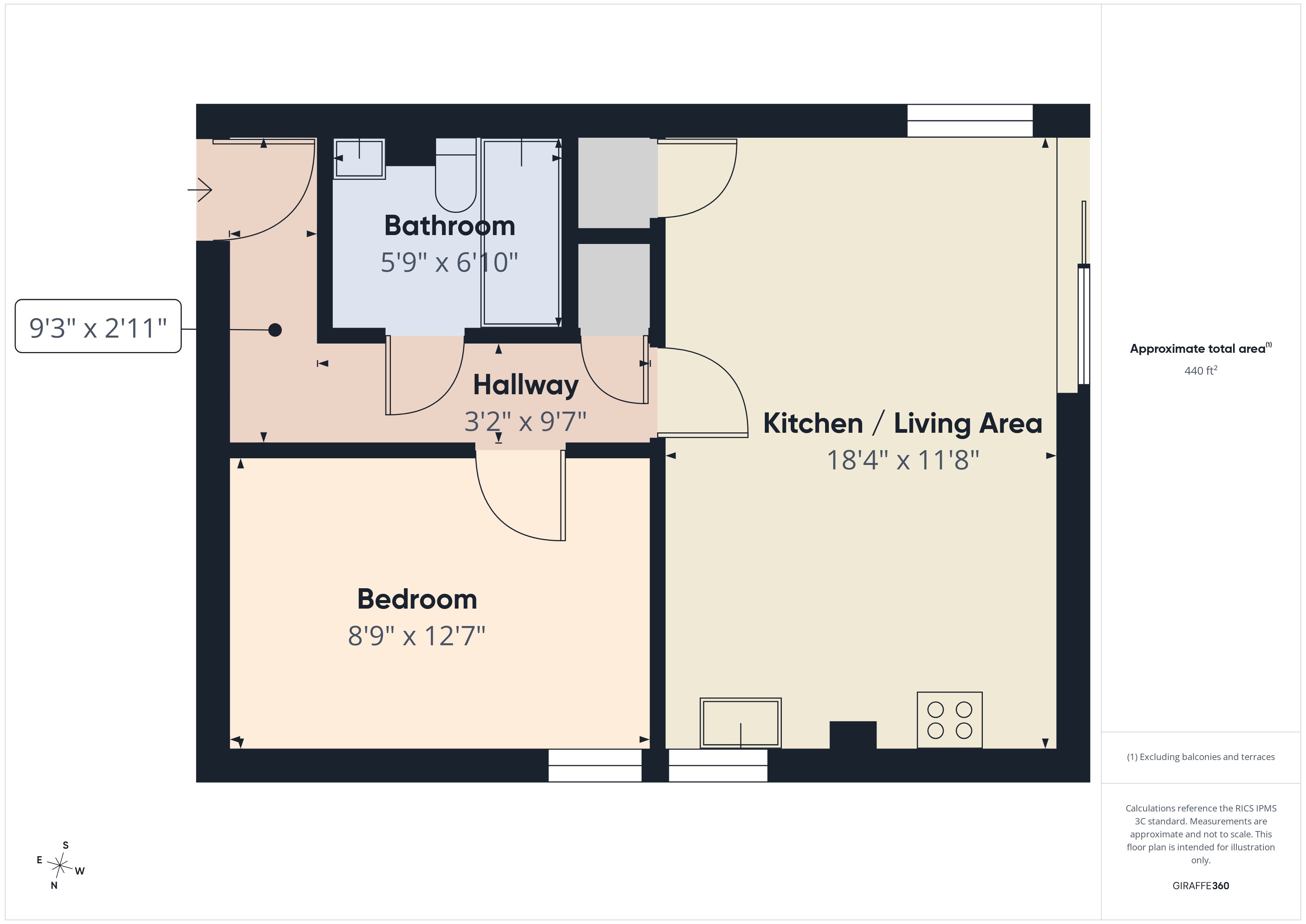 Mulberry Court, 8, Wayland Close, Bracknell floorplan