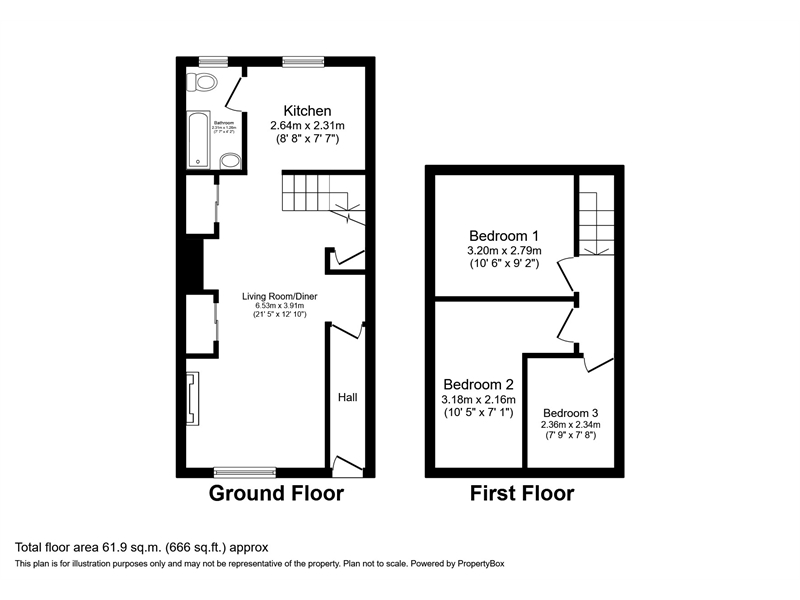 Mile End Road, Highweek, Newton Abbot, Devon. TQ12, 3 bedroom terraced ...