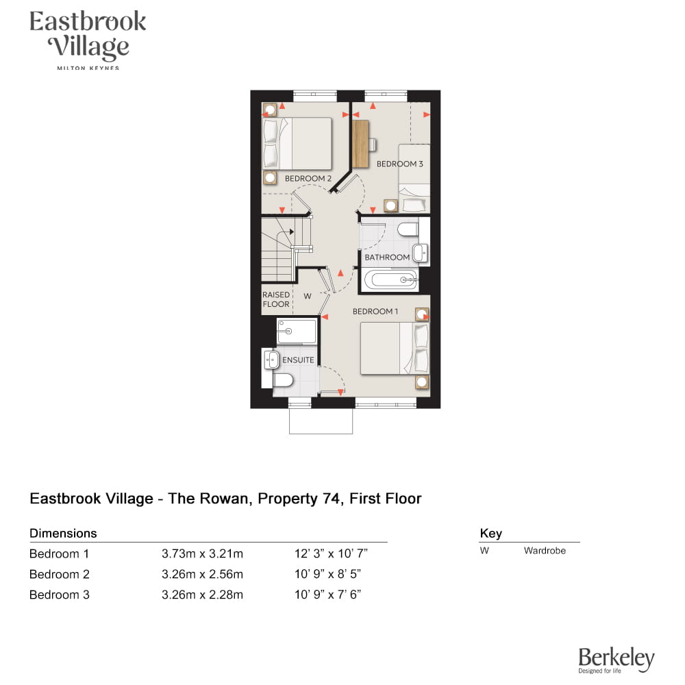 74, Milton Keynes, Mk16 0Hr, Milton Keynes floorplan