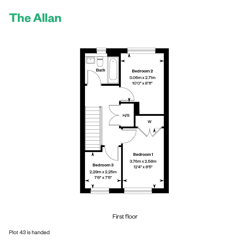 42, Off Market Road, Kirkintilloch, G66 3Ez floorplan