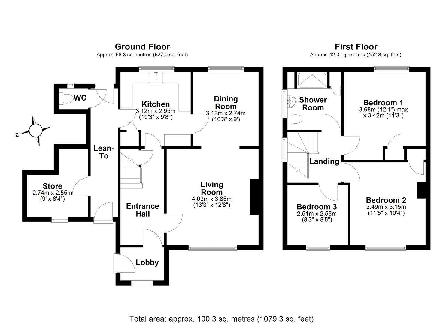 119, Howard Road, Cambridge floorplan