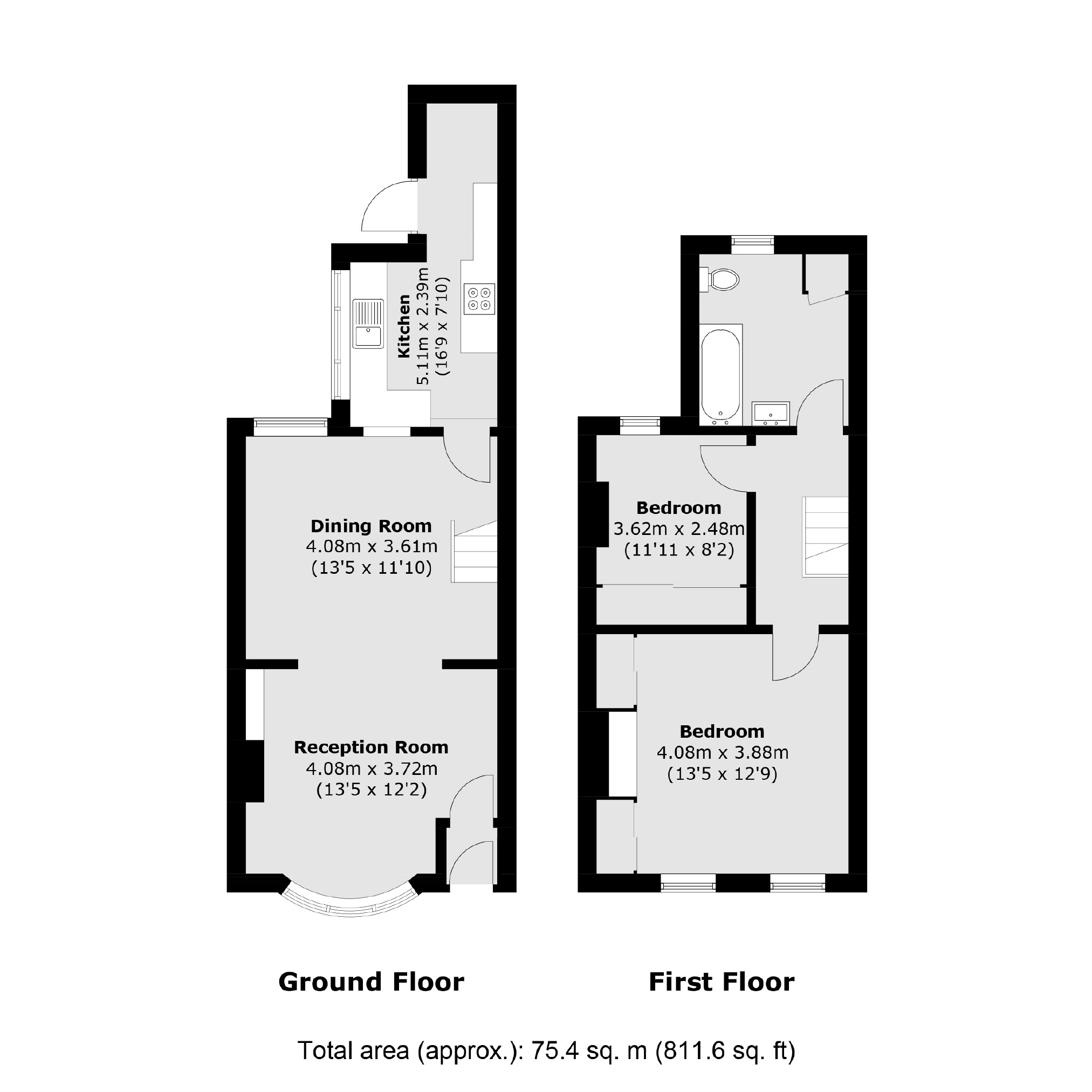 25, Beaconsfield Road, Surbiton floorplan