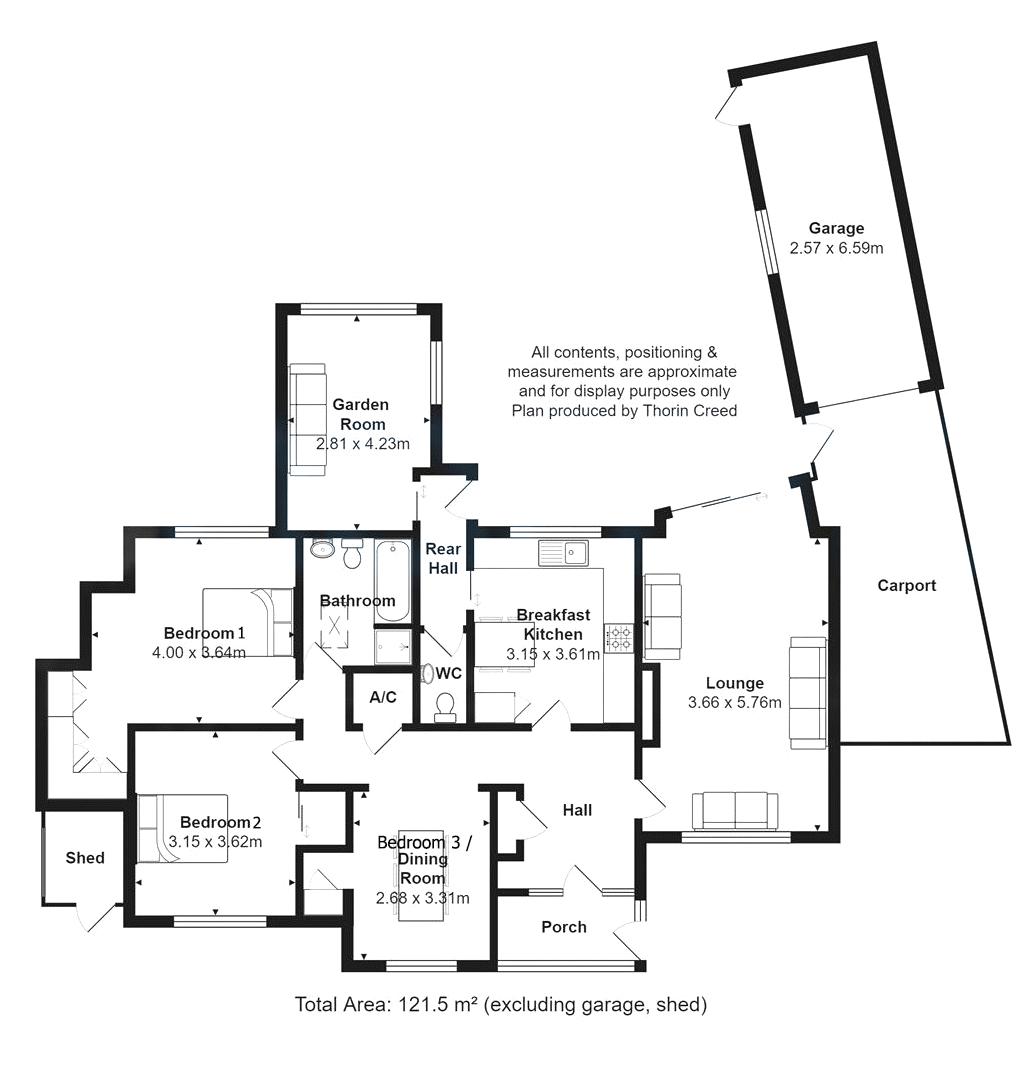 Leek Road, Congleton CW12, 2 bedroom bungalow for sale 64251239