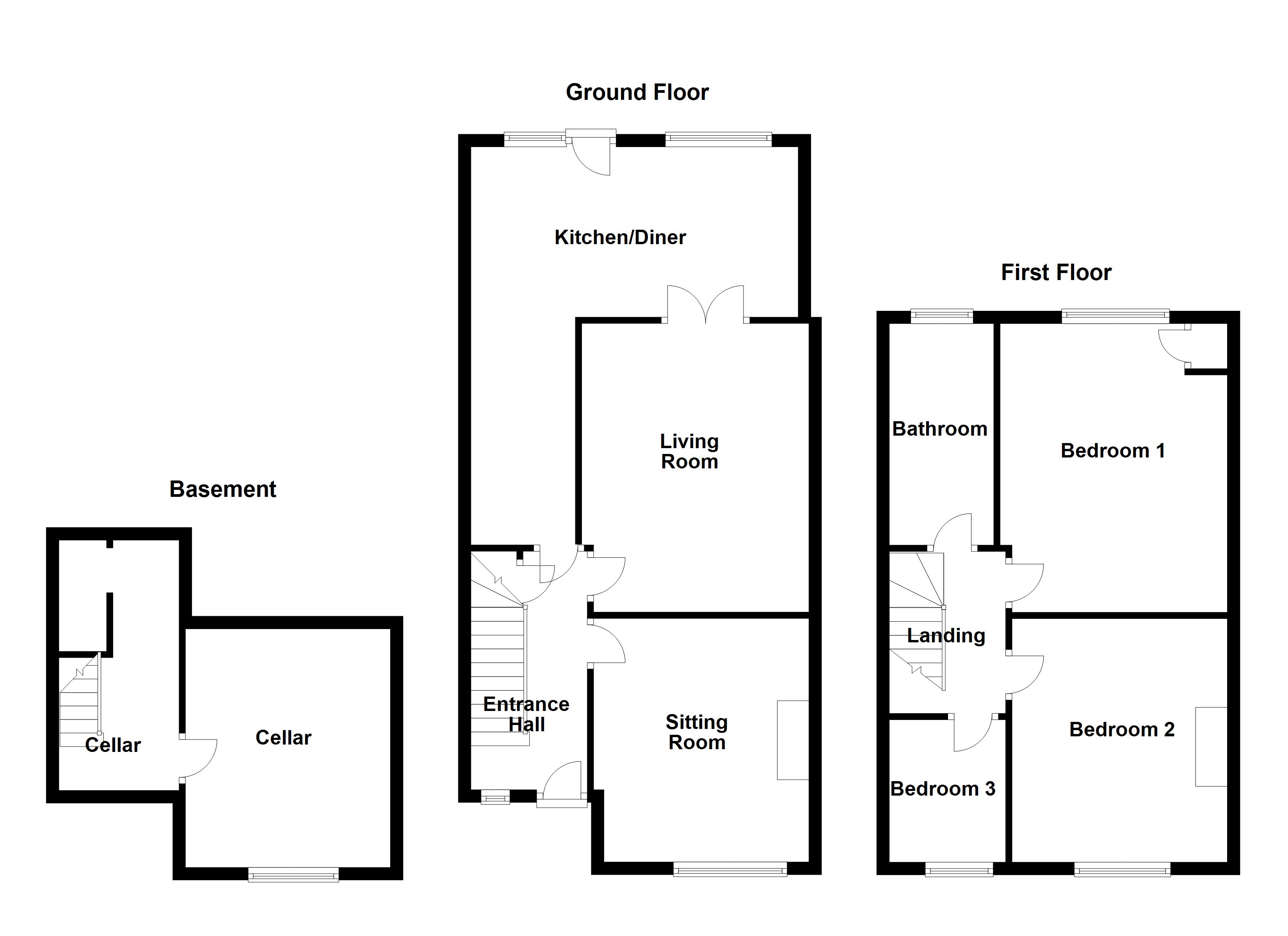 3 Bedrooms Terraced house for sale in Stanley Road, Wakefield WF1