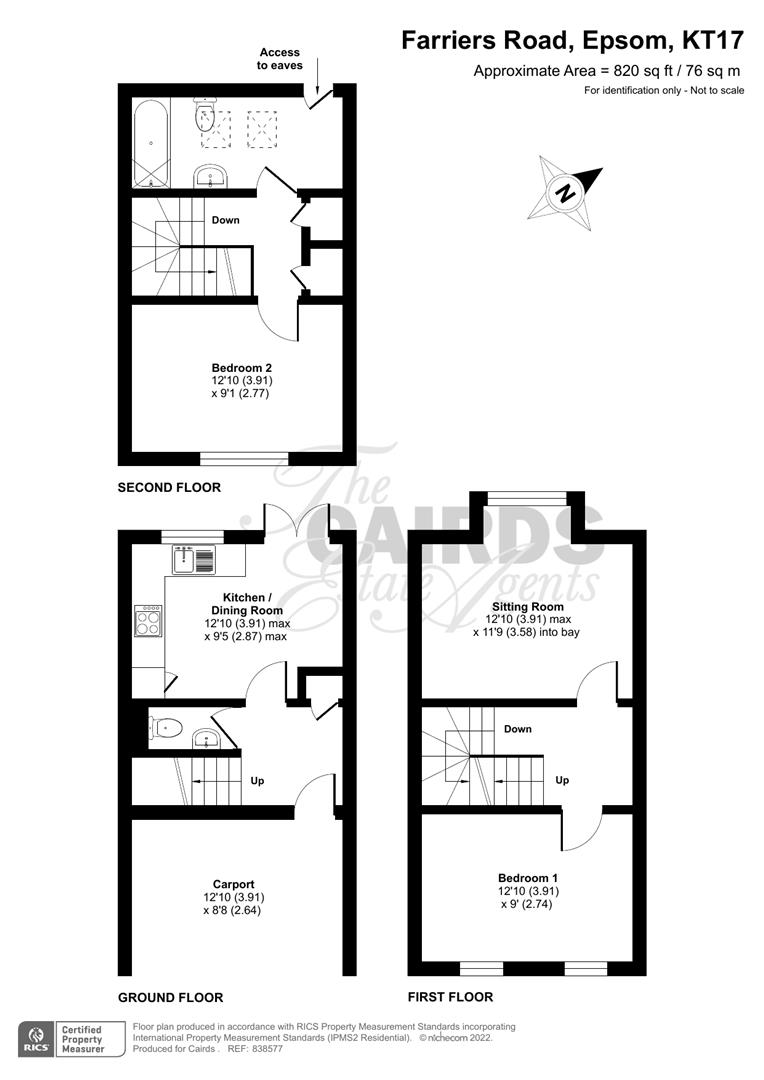 Farriers Road, Epsom KT17, 2 bedroom town house for sale 61414213 PrimeLocation
