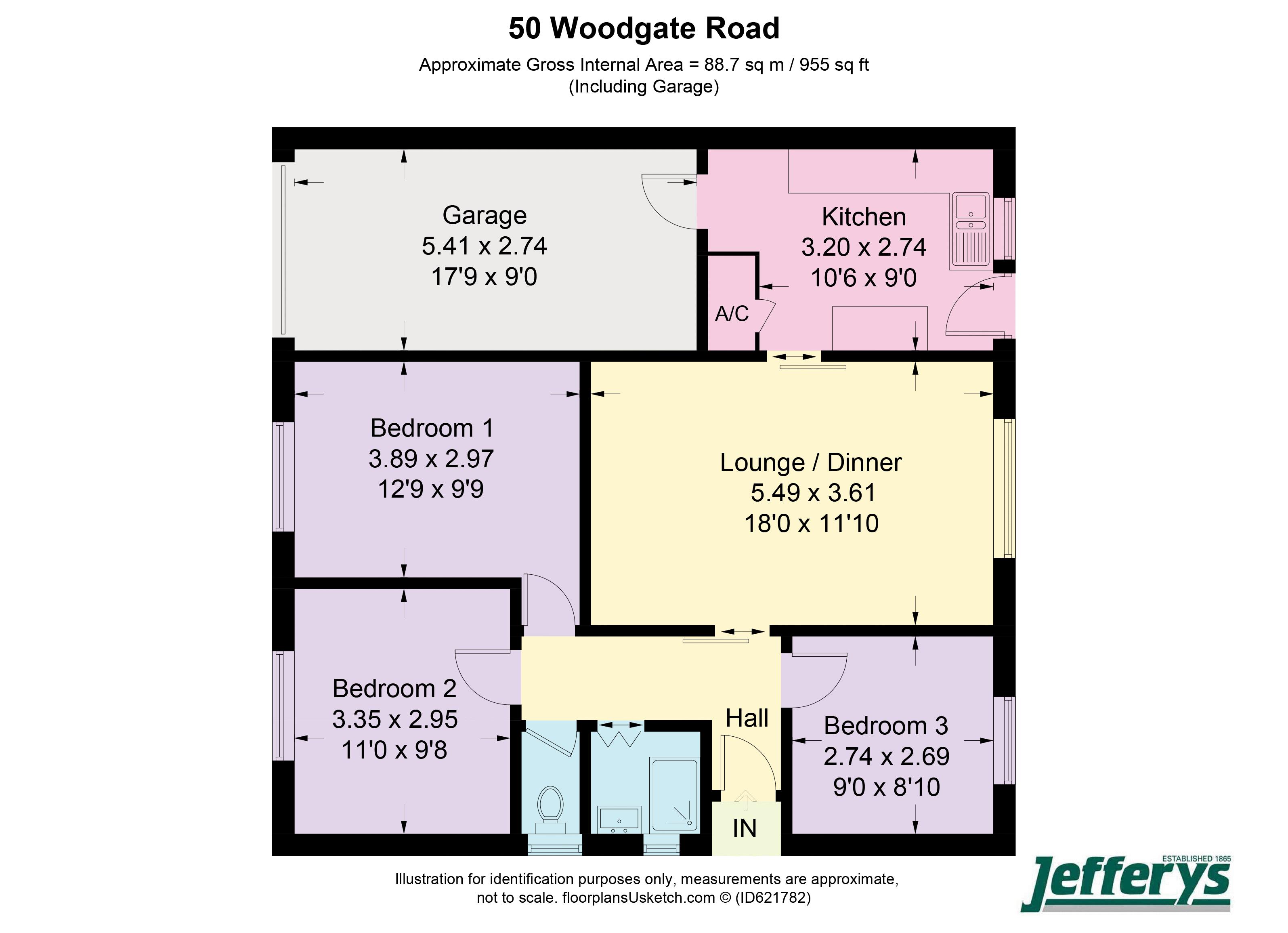 3 bed semidetached bungalow for sale in Woodgate Road, Liskeard PL14