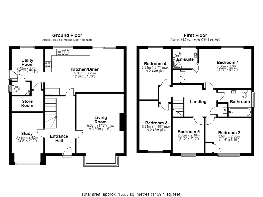 6, Ash Grove, Warminster floorplan