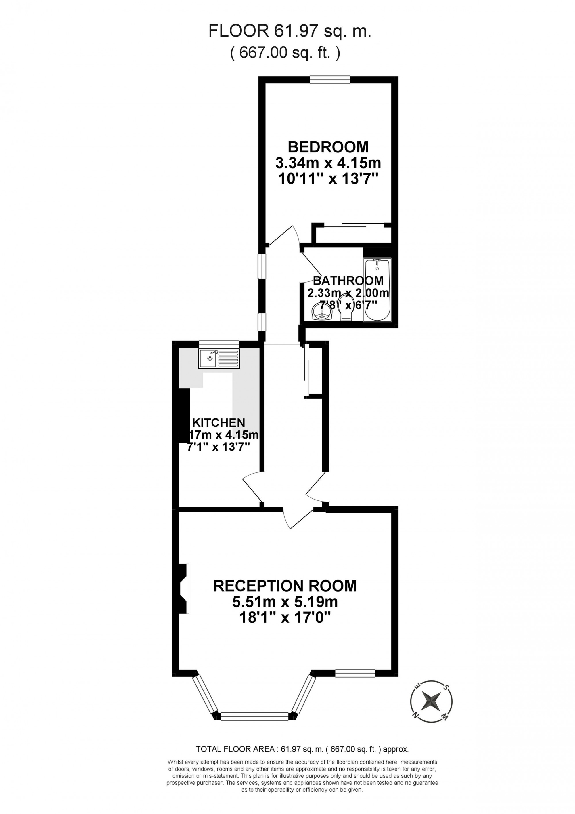 1 Bedrooms Flat to rent in Green Lanes, London N8