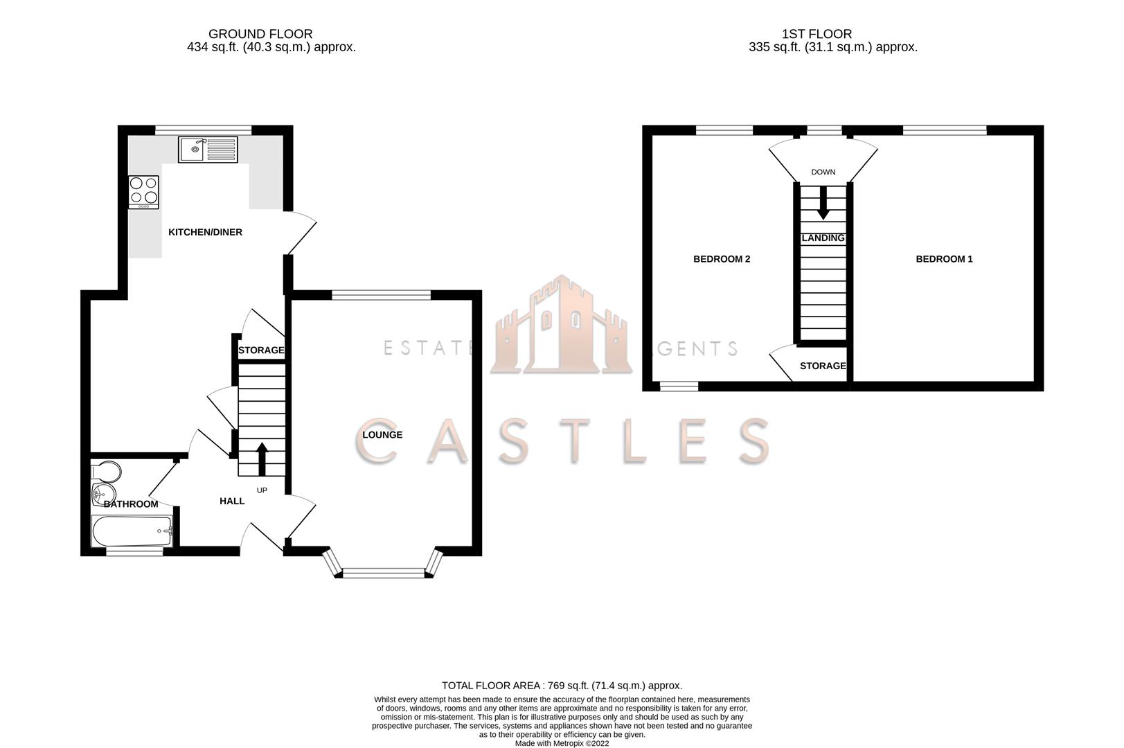 77, Cheltenham Road, Portsmouth floorplan