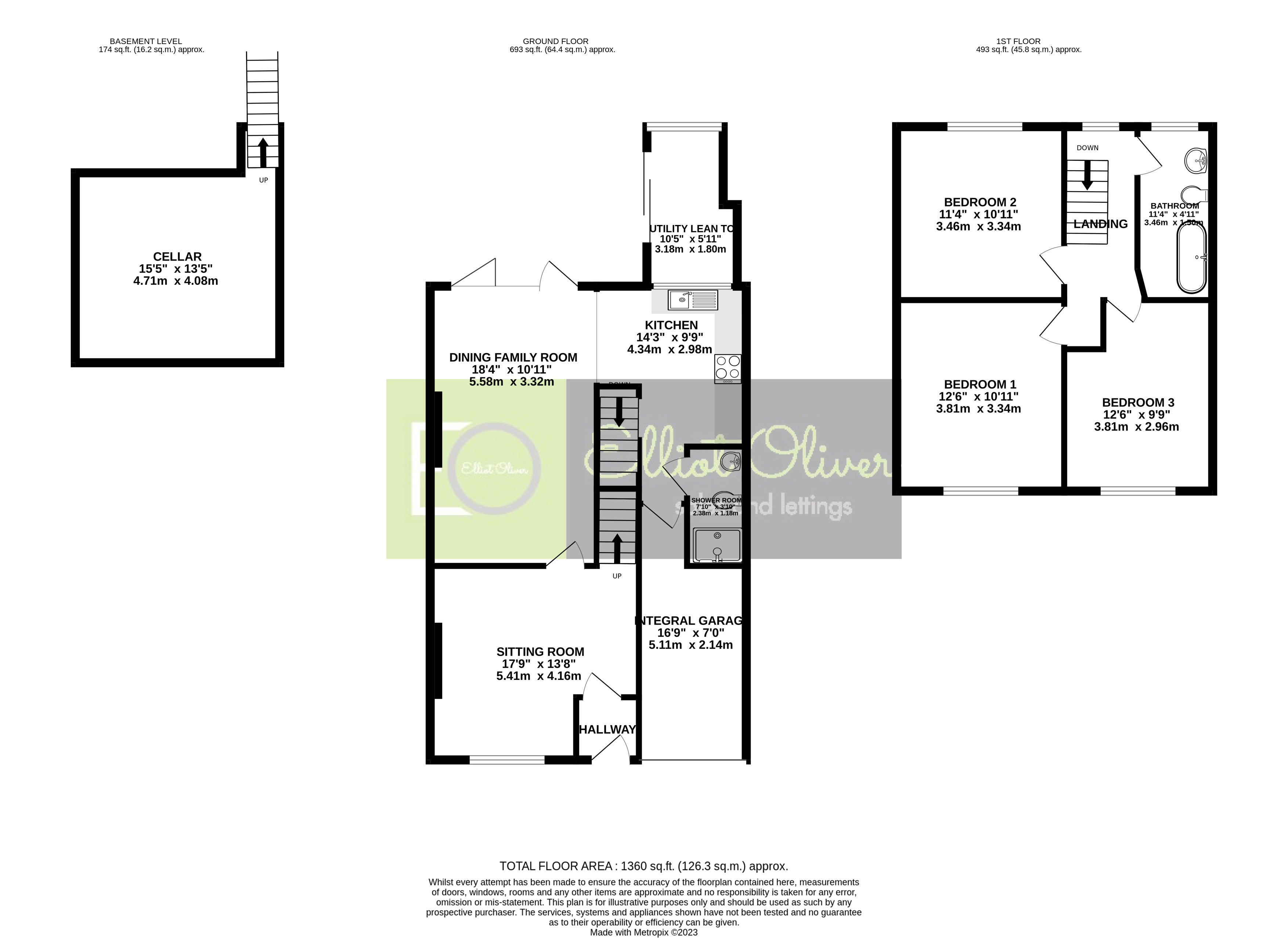 57, Duke Street, Cheltenham floorplan