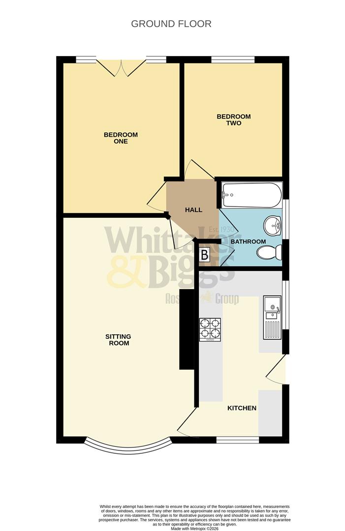 203, Turner Street, Stoke-On-Trent floorplan