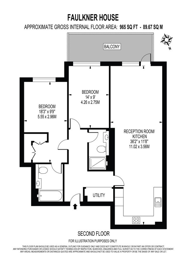Parr's Way, London floorplan