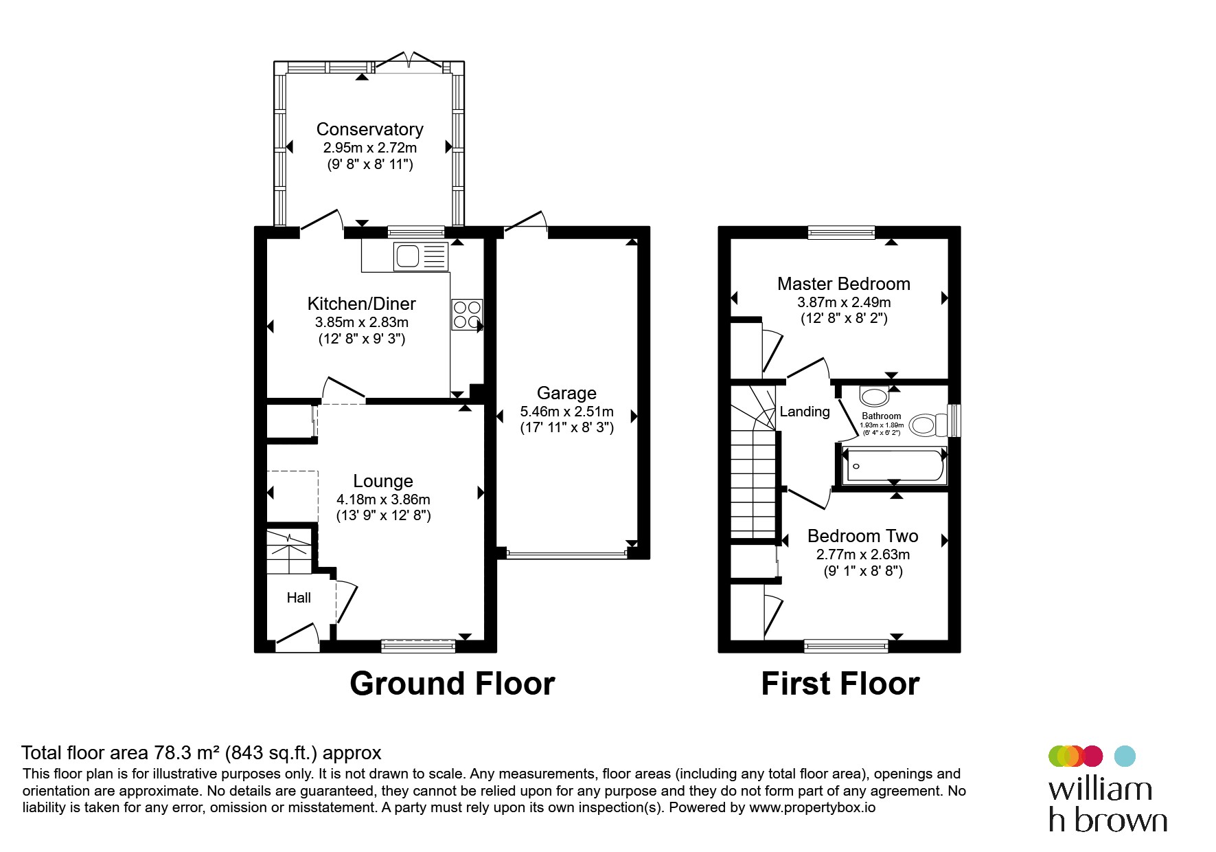 8, Heatherdale Close, Peterborough floorplan