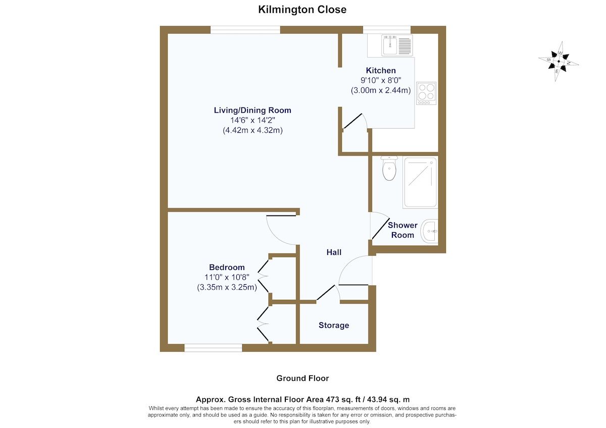 23 Kilmington Close, Bracknell floorplan