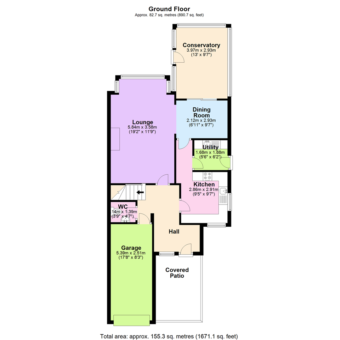 5 Bedrooms Detached house for sale in The Bowling Green, Edenfield, Ramsbottom, Bury BL0