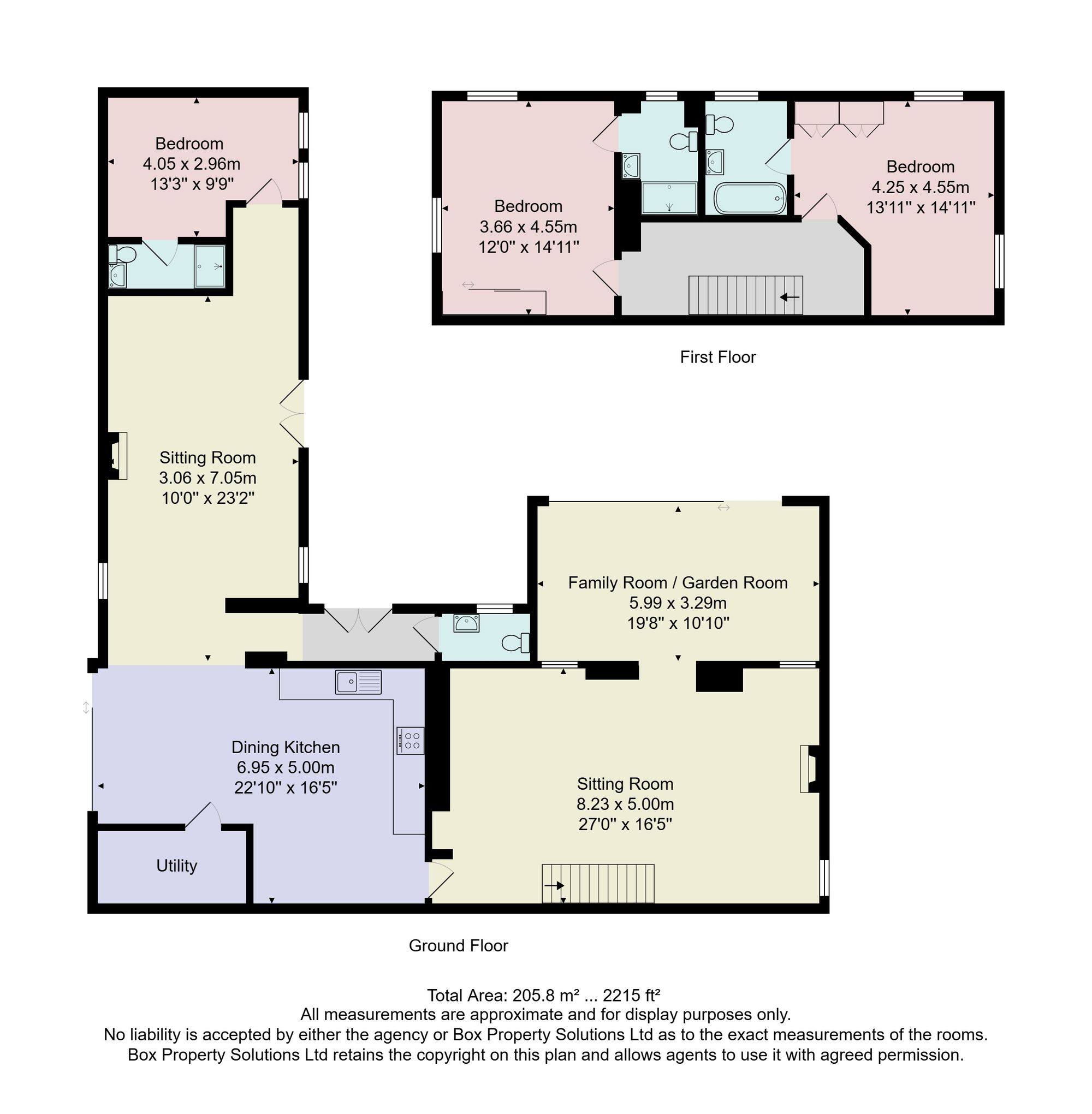 Greenwich Cottage, Harrogate floorplan