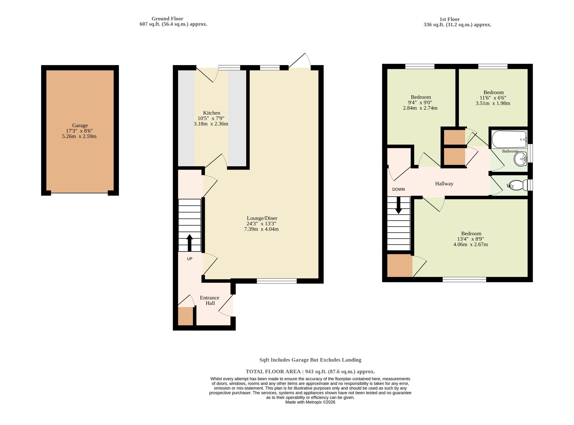 2 Old Fountain, Great Yarmouth floorplan