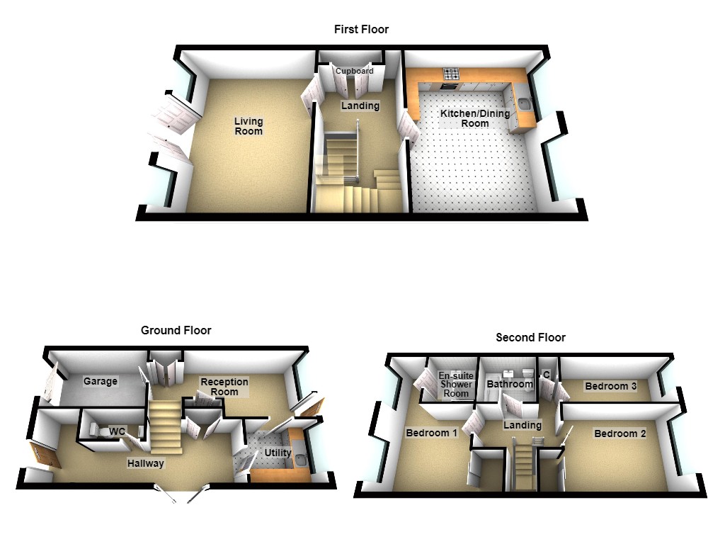 2, Fairway Close, Tyne and Wear floorplan