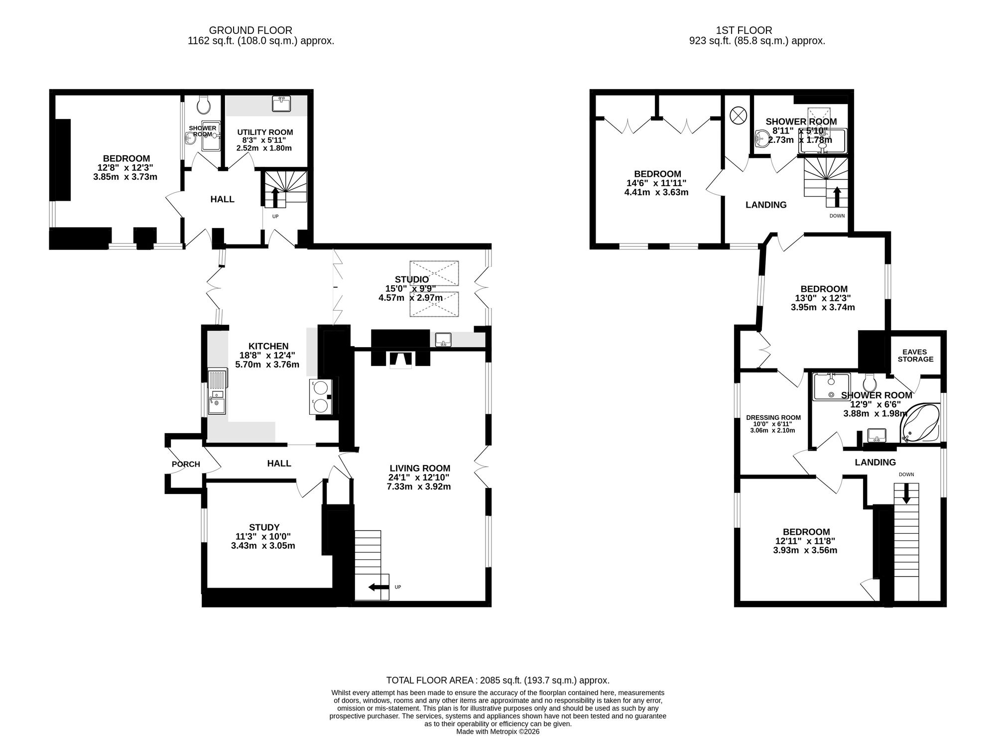 24, Coventry Road, Flushing, TR11 floorplan