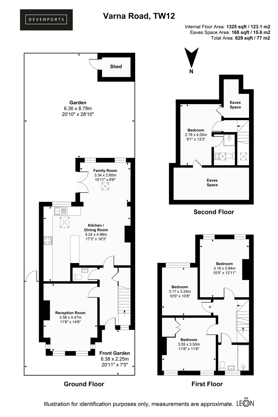 42, Varna Road, Hampton floorplan
