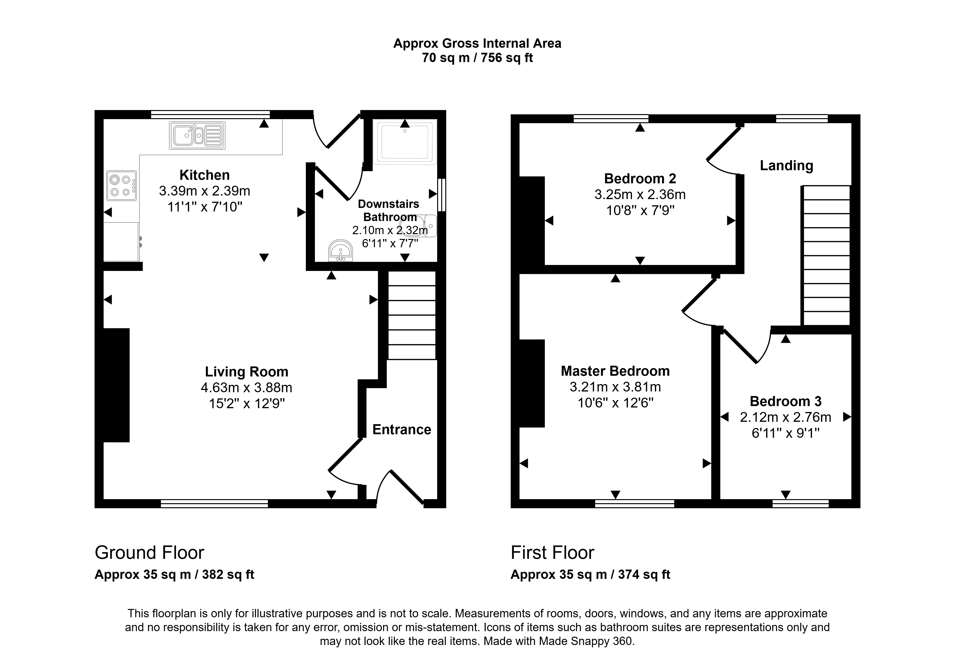 15, Glebe Terrace, Newcastle upon Tyne floorplan