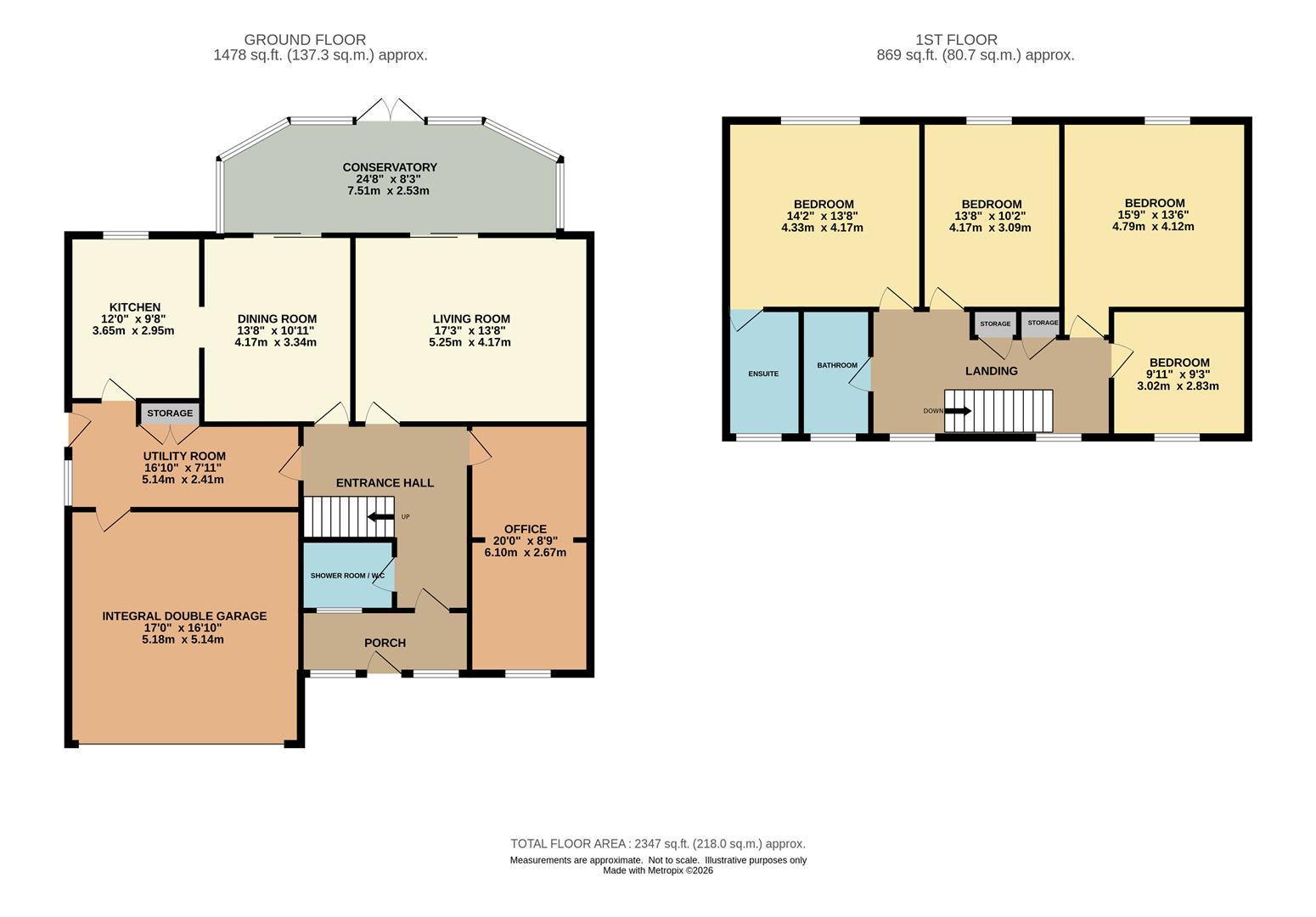37, Ashford Road, Wilmslow floorplan