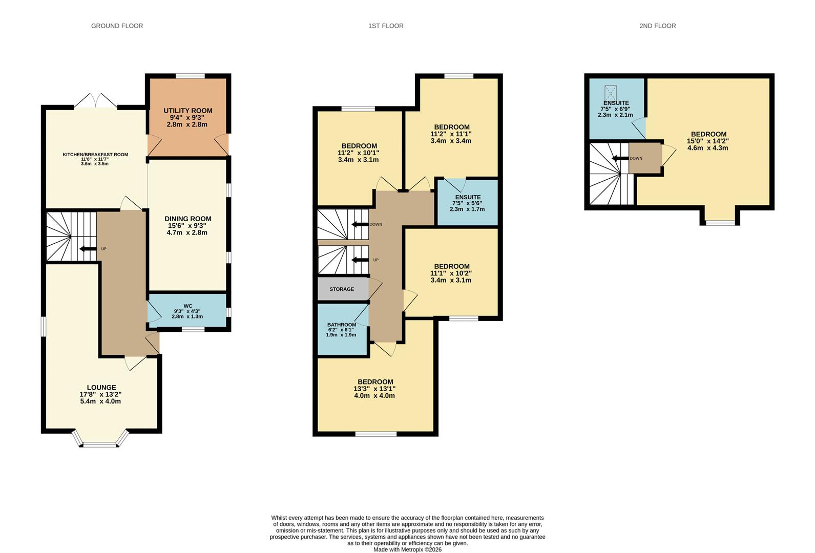 10, Neale Avenue, Kettering floorplan