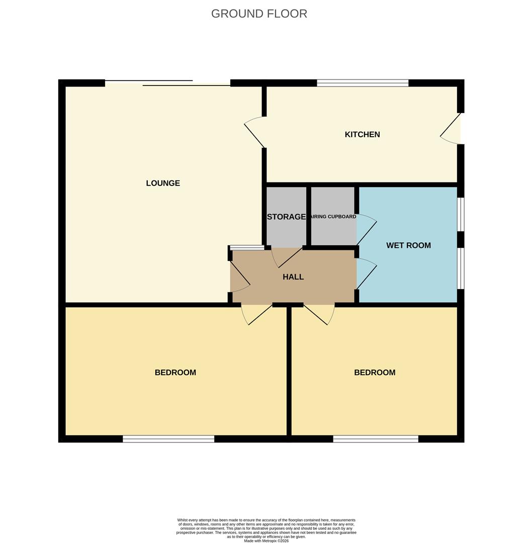 11, Elmhurst Close, Stoke On Trent floorplan