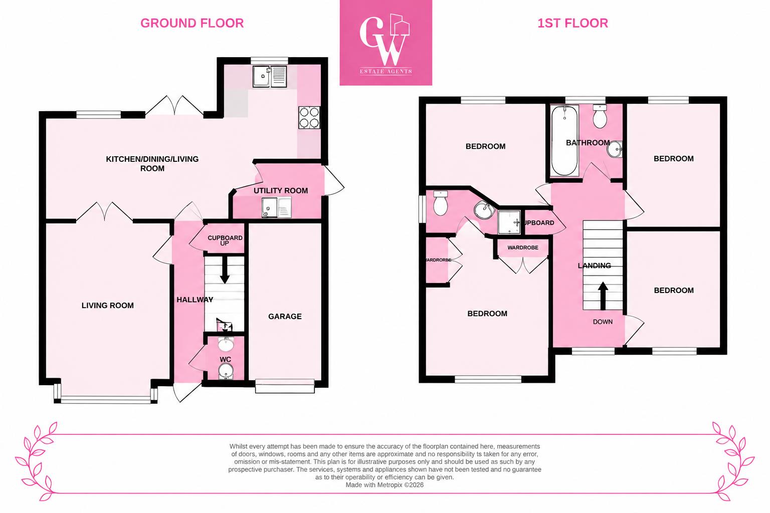 12, Muskett Drive, Northwich floorplan