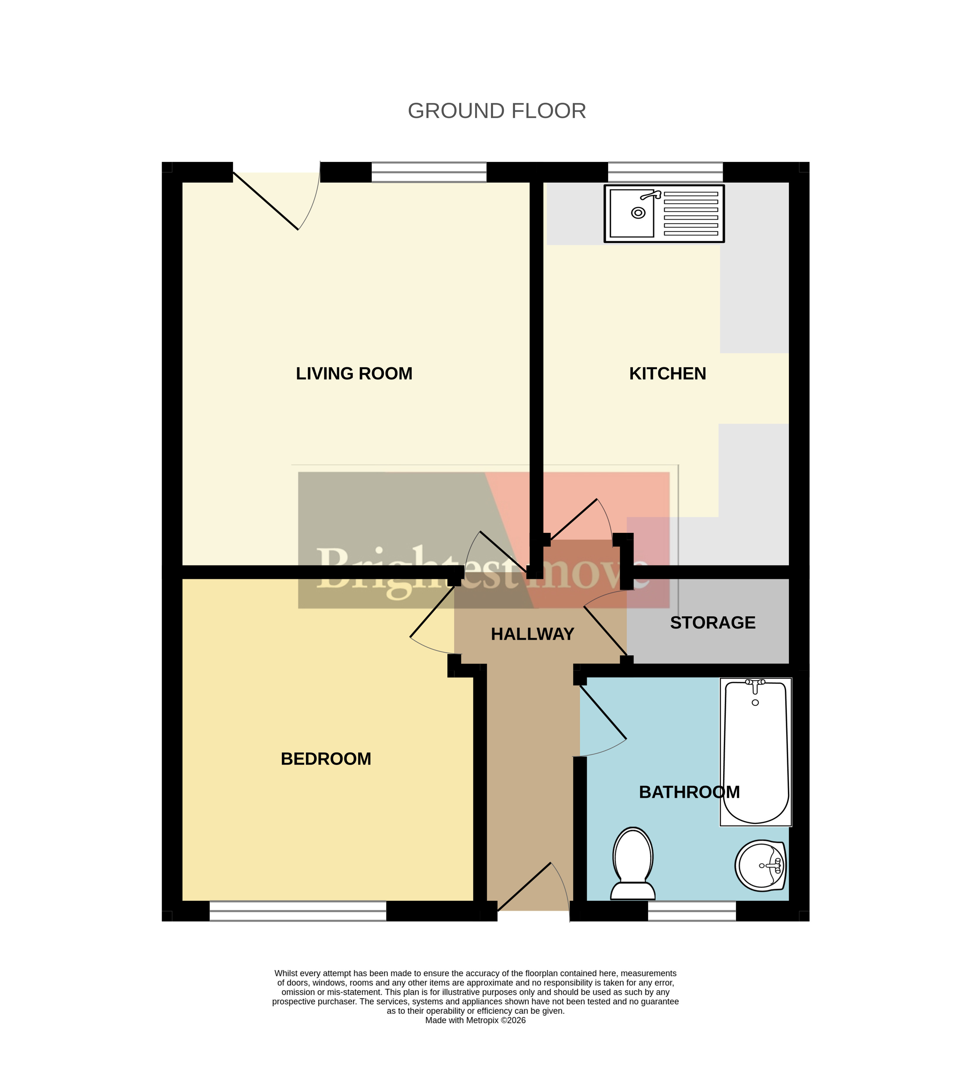 9, Tor Close, Weston-super-Mare, North Somerset floorplan