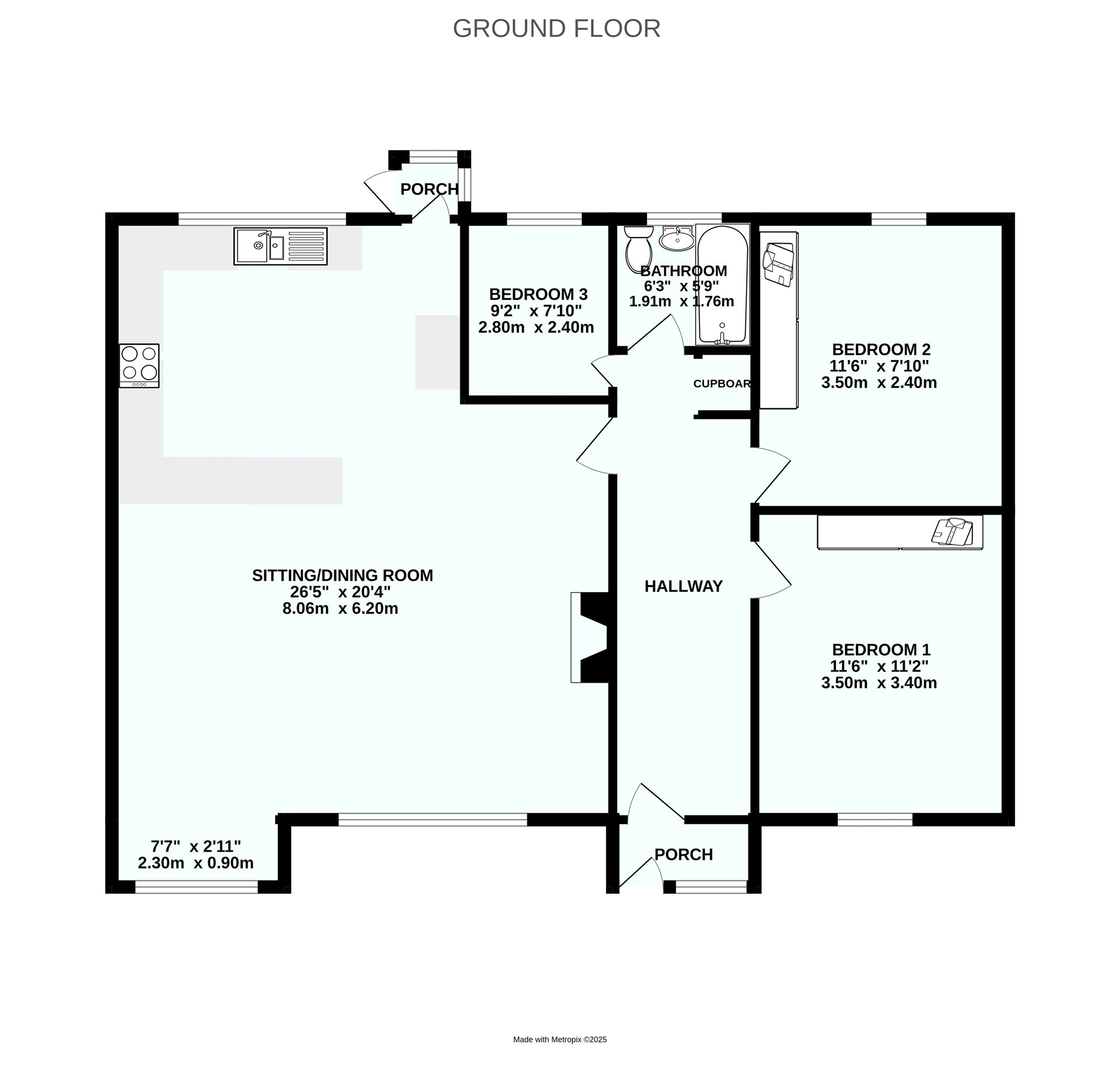 14, Golden Close, Devon floorplan