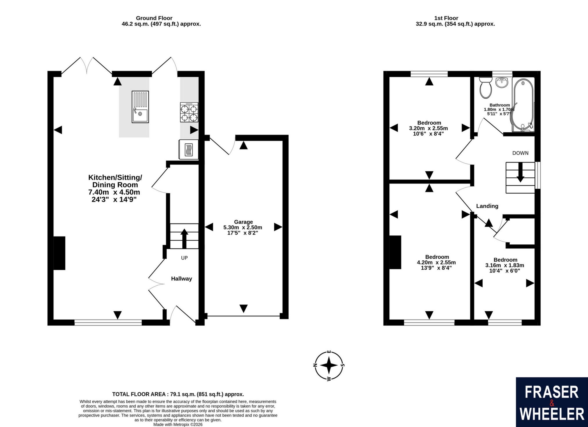 4, Parkers Road, Starcross floorplan