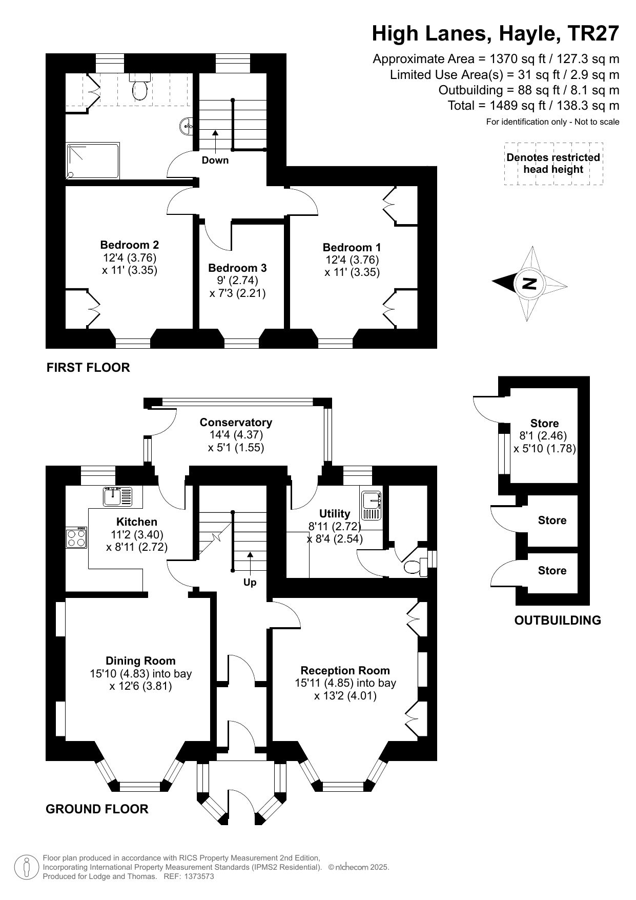36, High Lanes, Hayle floorplan