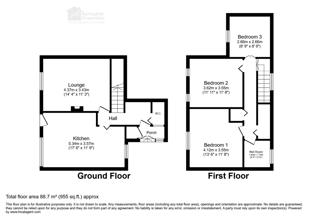 137, Watkin Street, Warrington floorplan