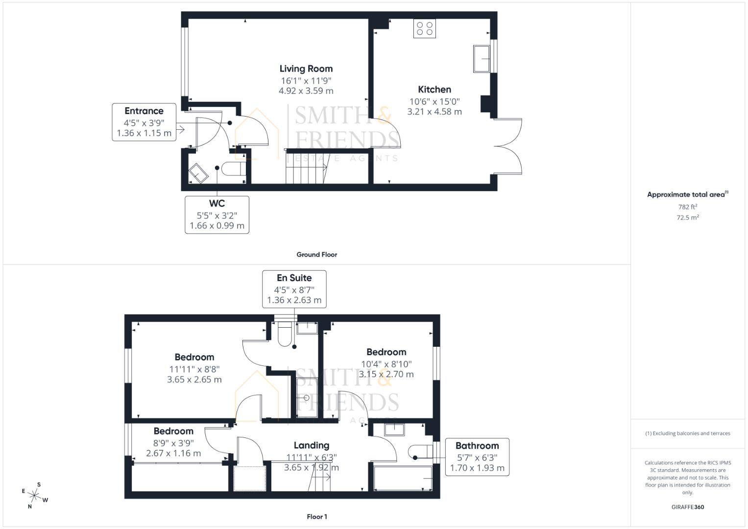 9, Octavia Drive, Hartlepool floorplan
