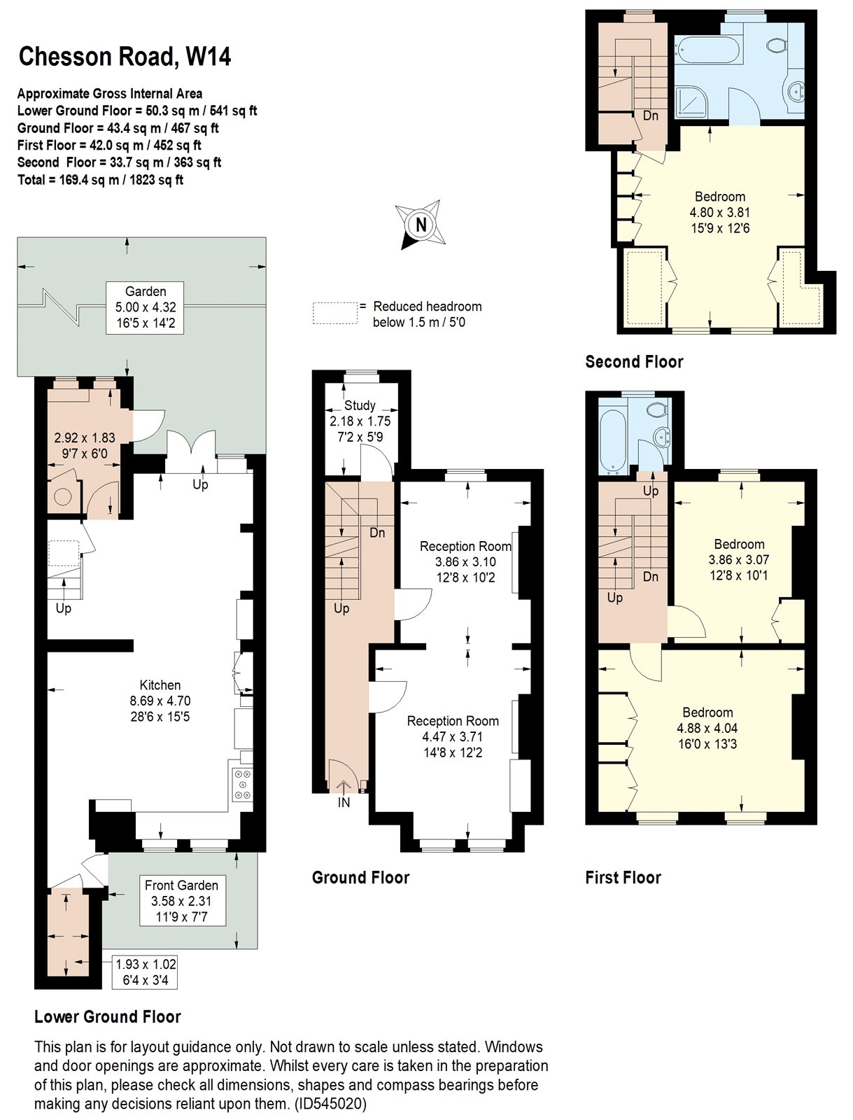 3 Bedrooms  for sale in Chesson Road, Fulham, London W14