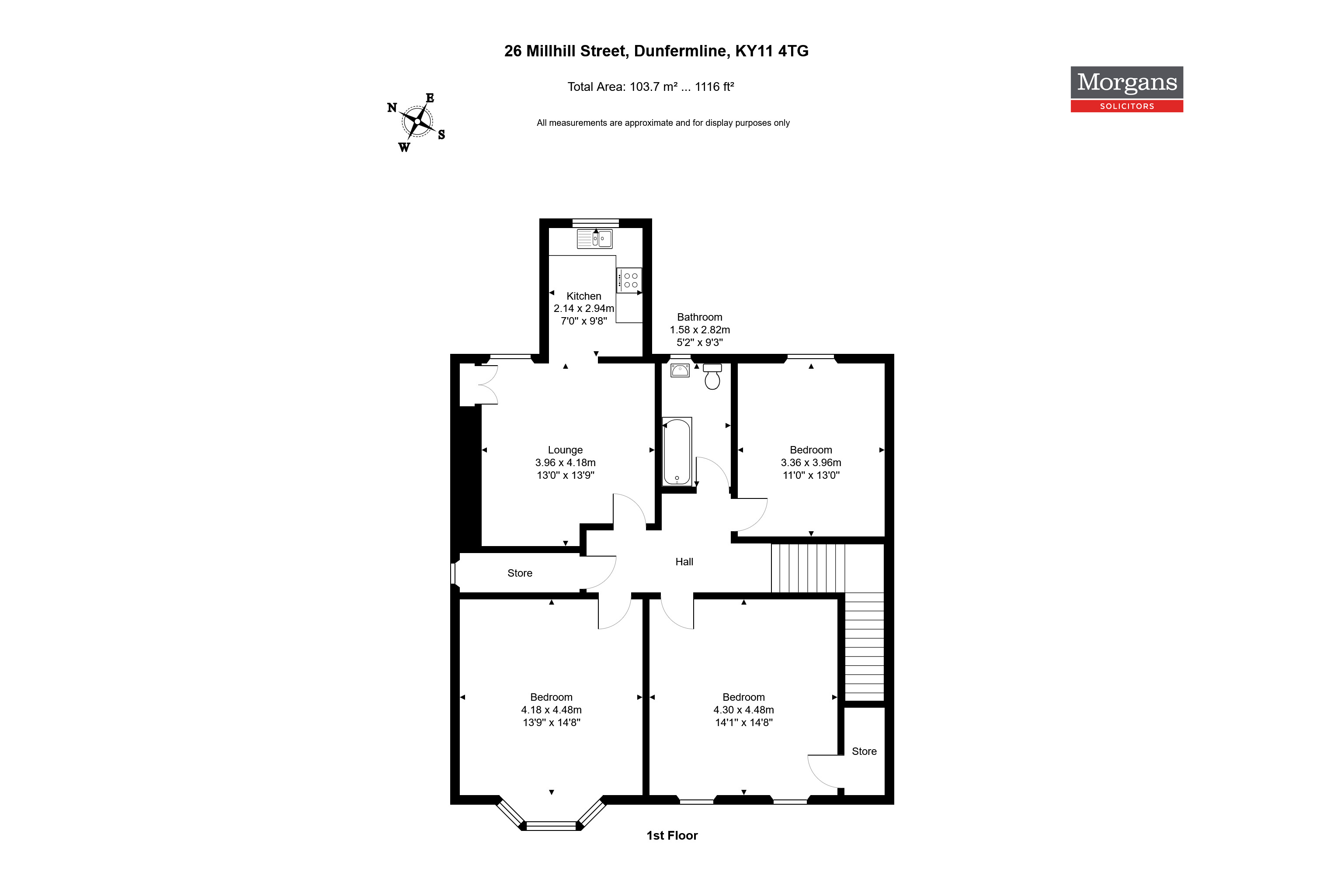 26, Millhill Street, Dunfermline floorplan