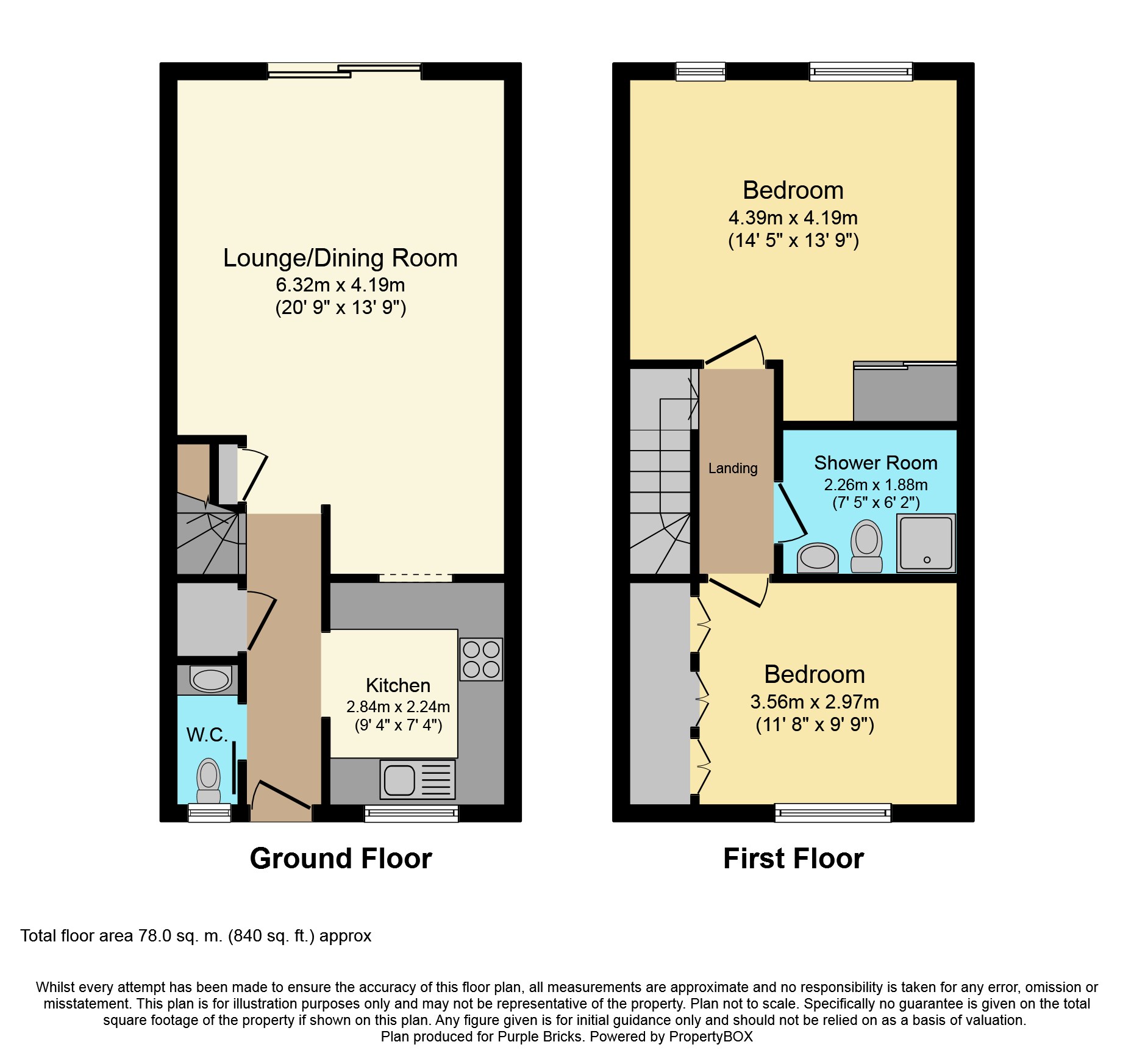 2 Bedrooms Terraced house for sale in St. Aubyns Mead, Brighton BN2