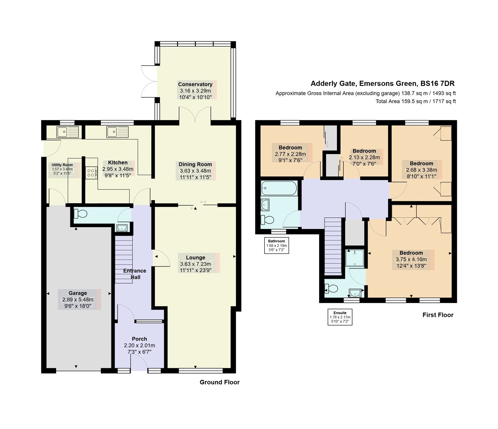 5, Adderly Gate, Bristol floorplan