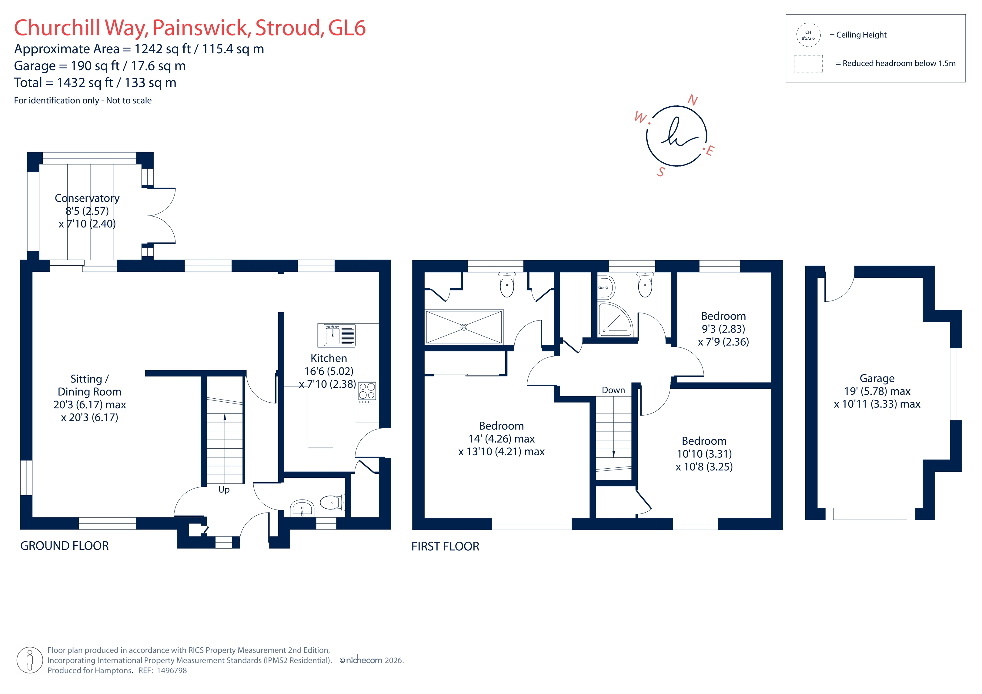 10, Churchill Way, Painswick, Stroud floorplan
