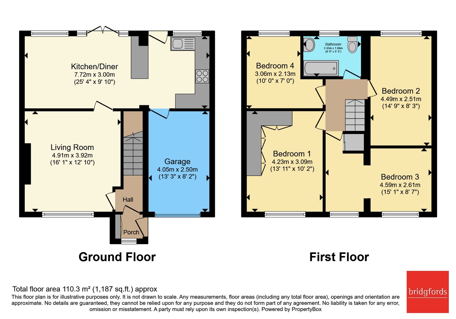 35, St. Giles Drive, Cheshire floorplan