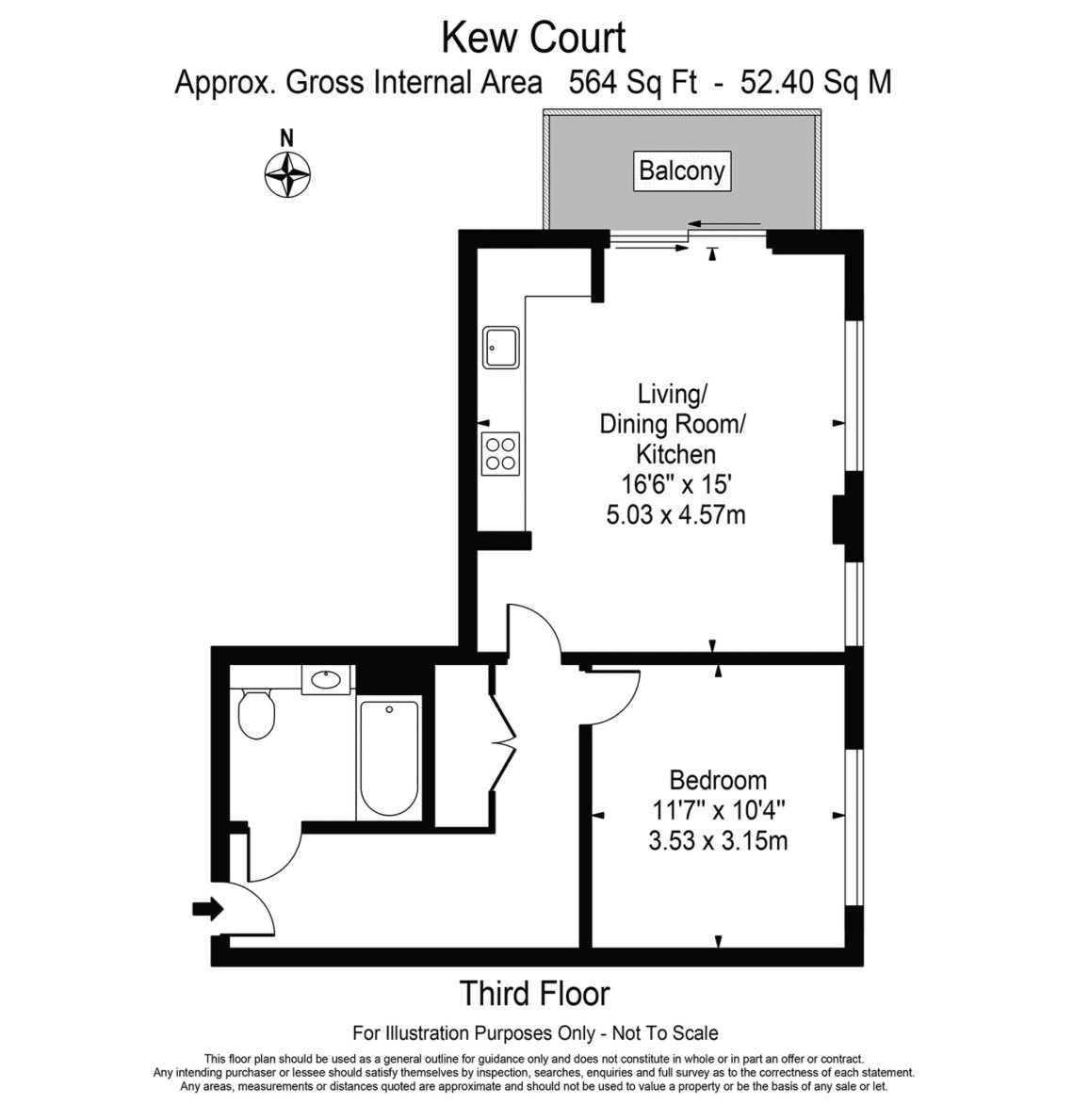 Kew Court, Hoy Close, London floorplan