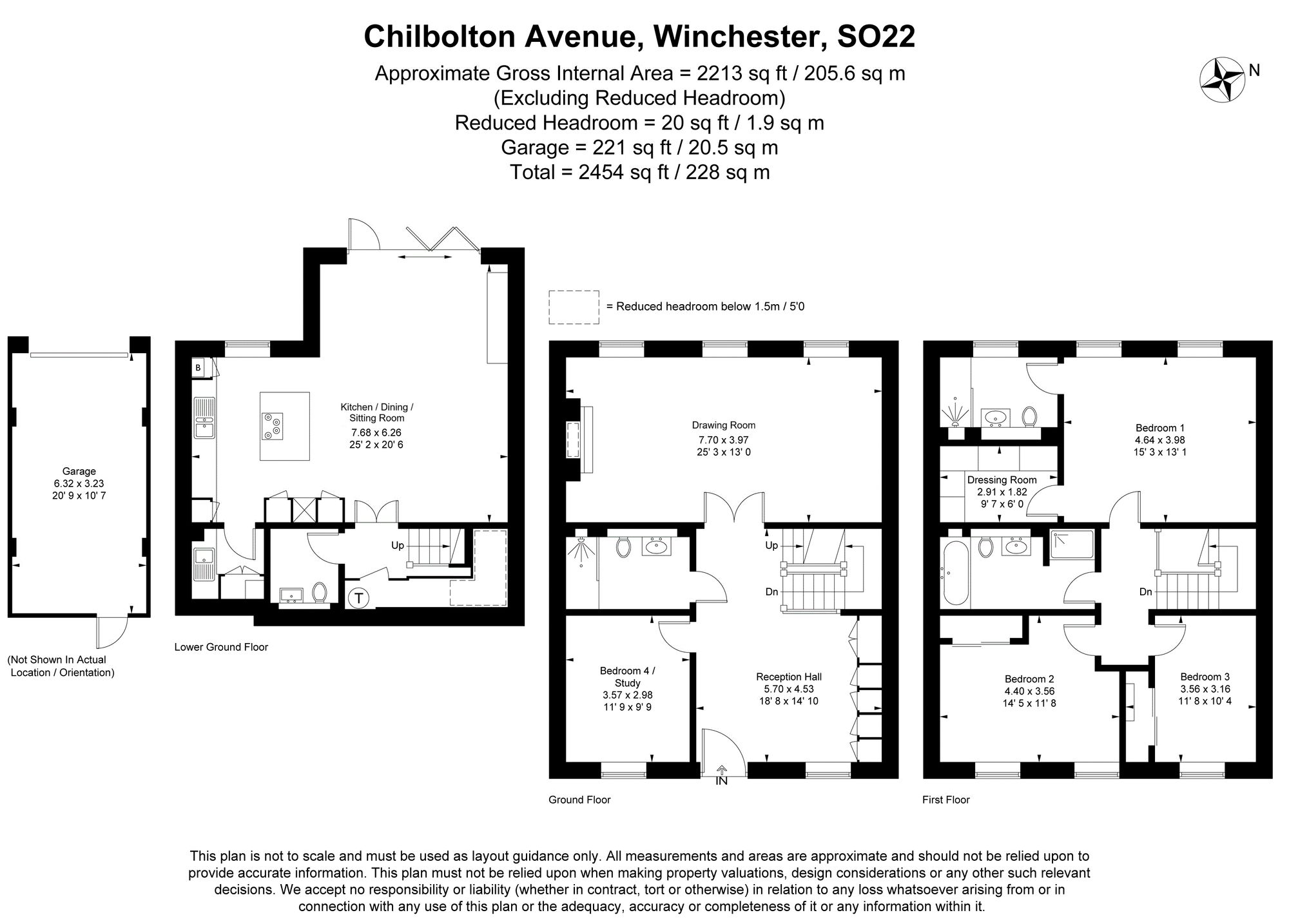 7 William Place, Winchester floorplan