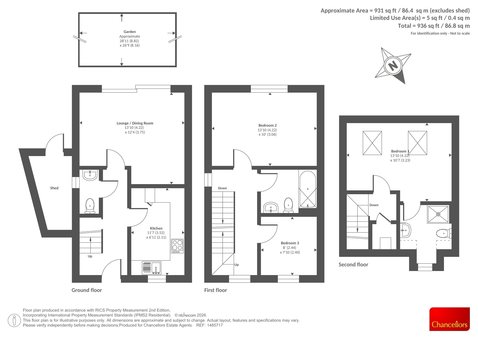 11, Winton Road, Swindon floorplan