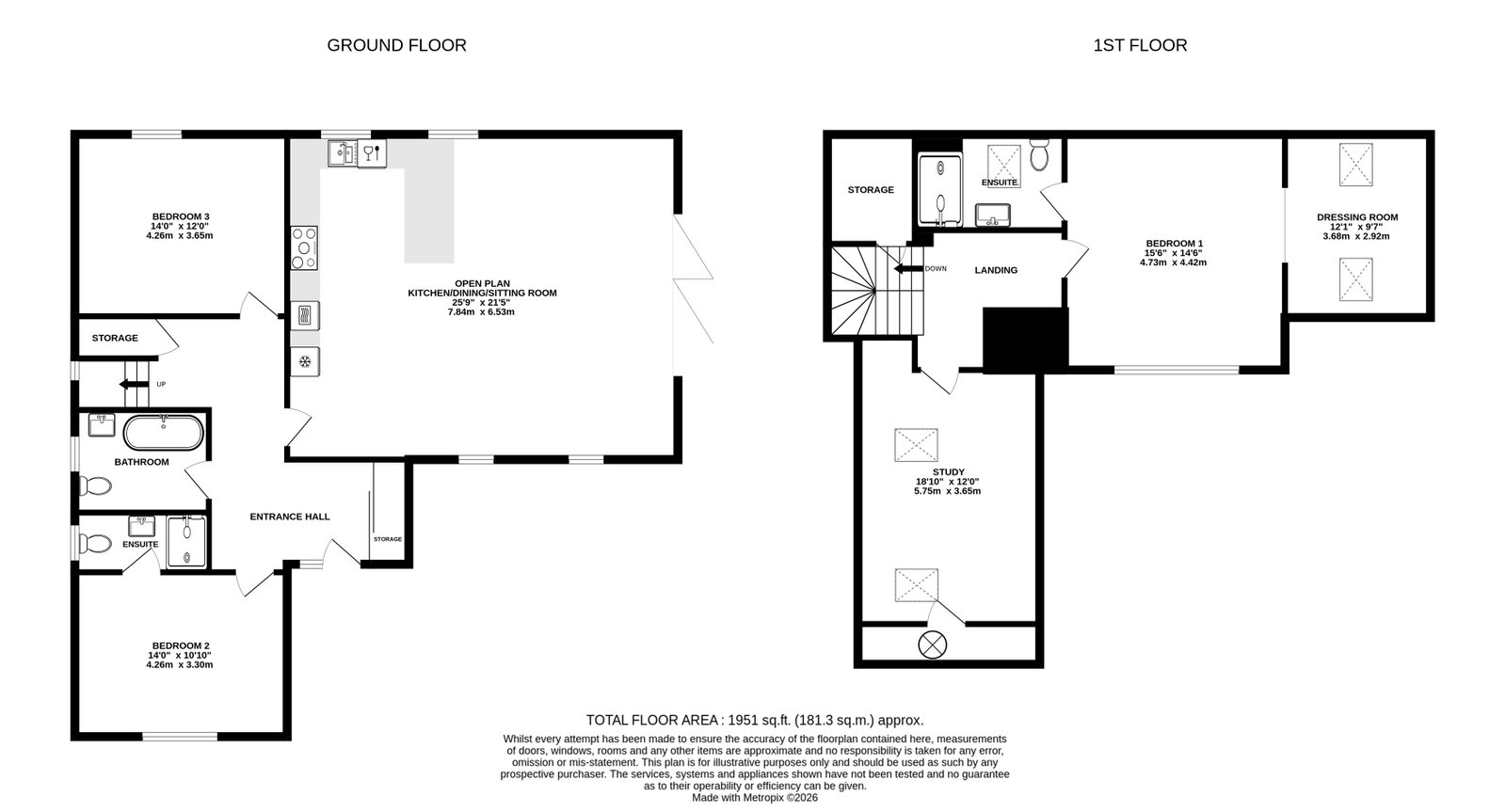 The Gables, Irvine Close, Hereford floorplan